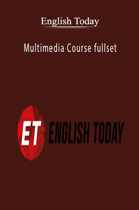 Multimedia Course fullset – English Today