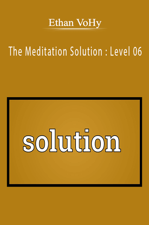 The Meditation Solution : Level 06 – Ethan VoHy