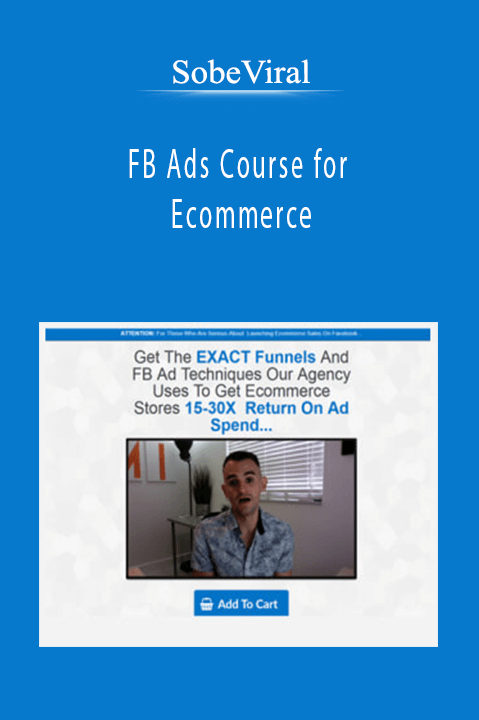 SobeViral – FB Ads Course for Ecommerce
