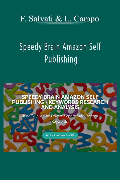 Speedy Brain Amazon Self Publishing – Fabrizio Salvati & Lorenzo Campo