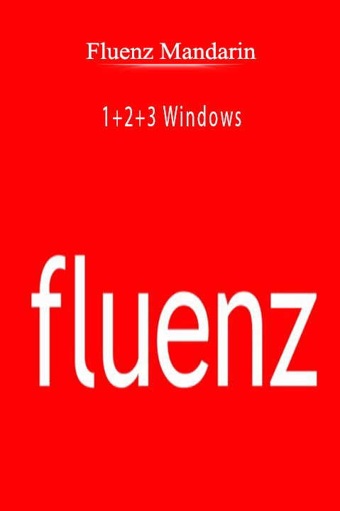 1+2+3 Windows – Fluenz Mandarin