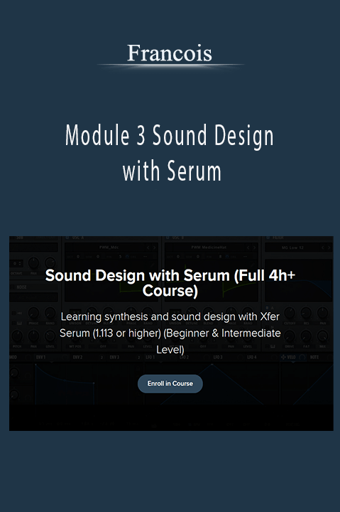 Module 3 Sound Design with Serum – Francois