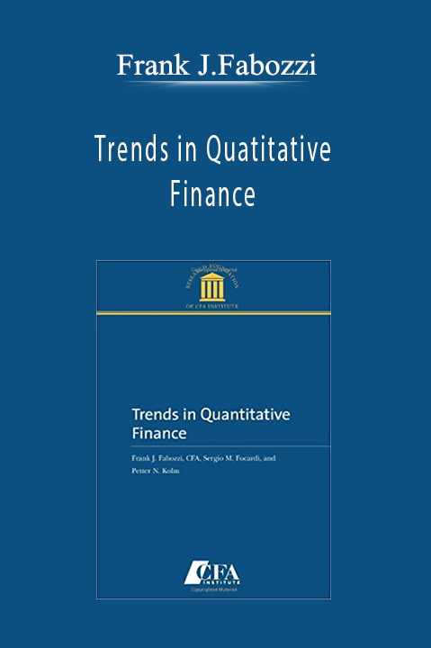 Trends in Quatitative Finance – Frank J.Fabozzi