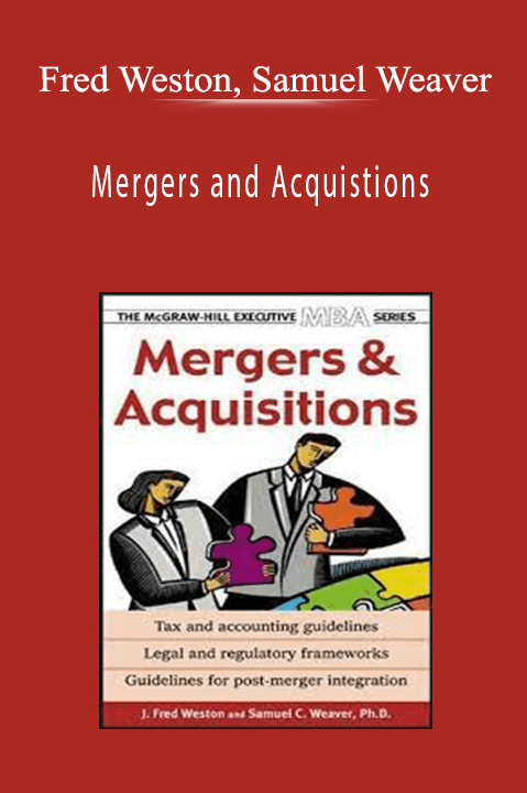 Mergers and Acquistions – Fred Weston