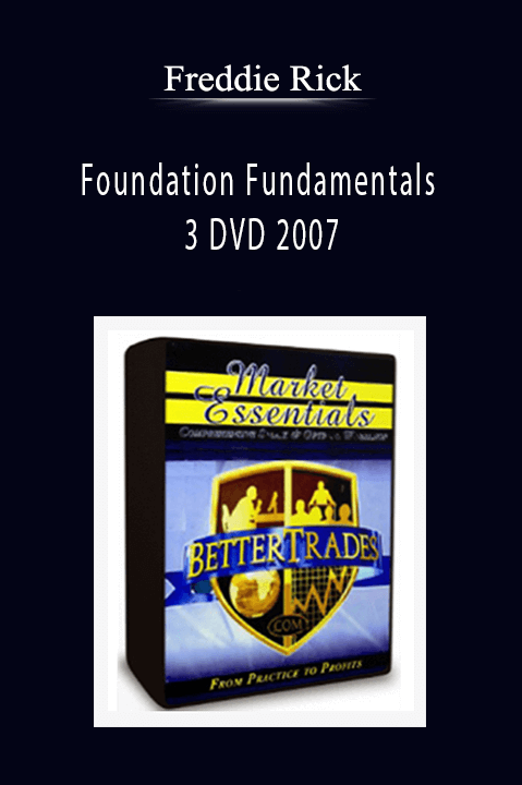 Foundation Fundamentals – 3 DVD 2007 – Freddie Rick