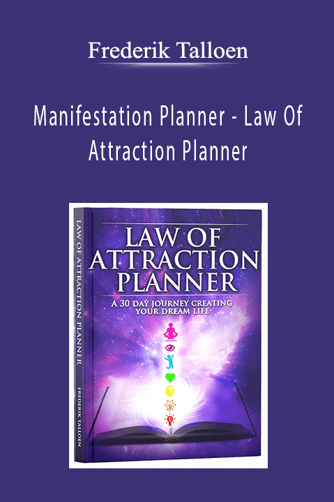 Manifestation Planner – Law Of Attraction Planner – Frederik Talloen