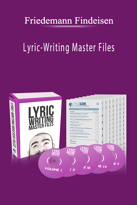 Lyric–Writing Master Files – Friedemann Findeisen