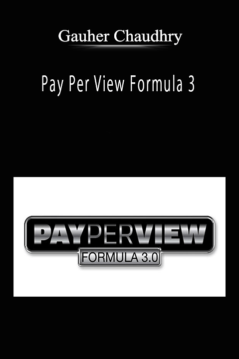 Pay Per View Formula 3 – Gauher Chaudhry