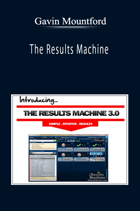 The Results Machine – Gavin Mountford