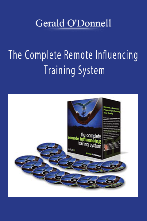 The Complete Remote Influencing Training System – Gerald O'Donnell