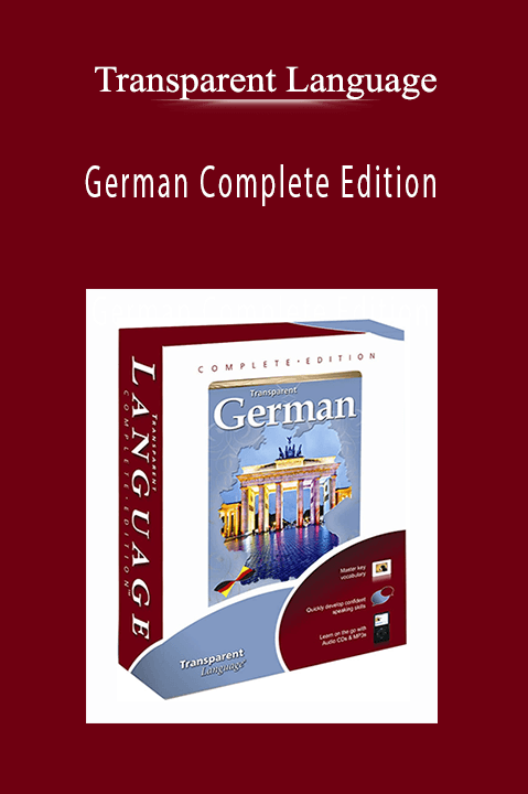 Transparent Language – German Complete Edition