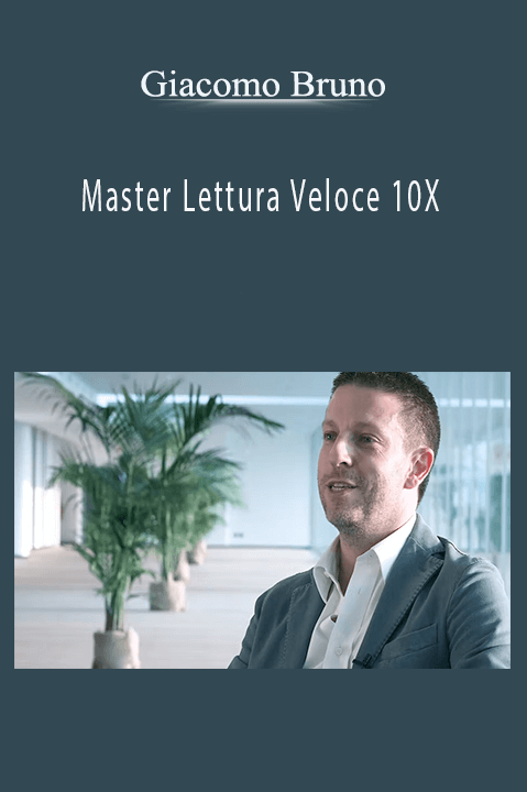 Master Lettura Veloce 10X – Giacomo Bruno