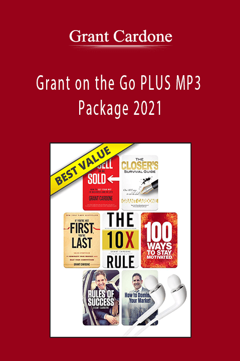 Grant on the Go PLUS MP3 Package 2021 – Grant Cardone