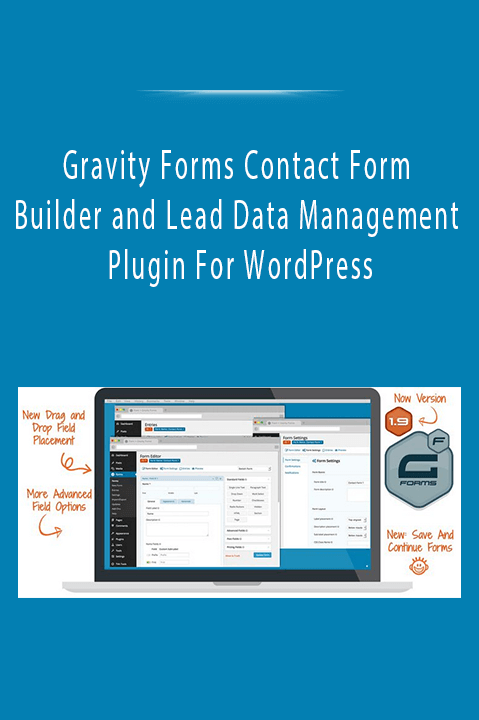 Gravity Forms Contact Form Builder and Lead Data Management Plugin For WordPress