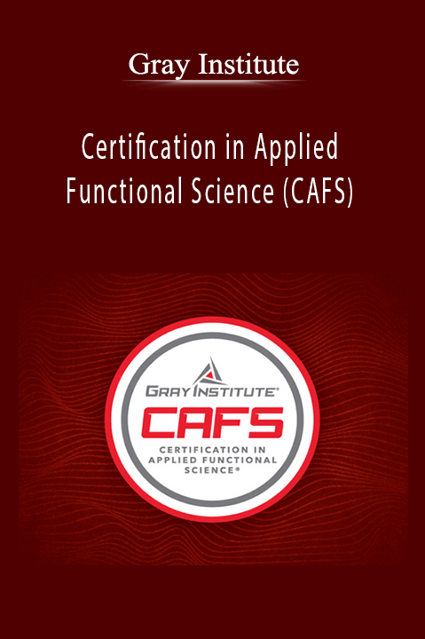 Certification in Applied Functional Science (CAFS) – Gray Institute