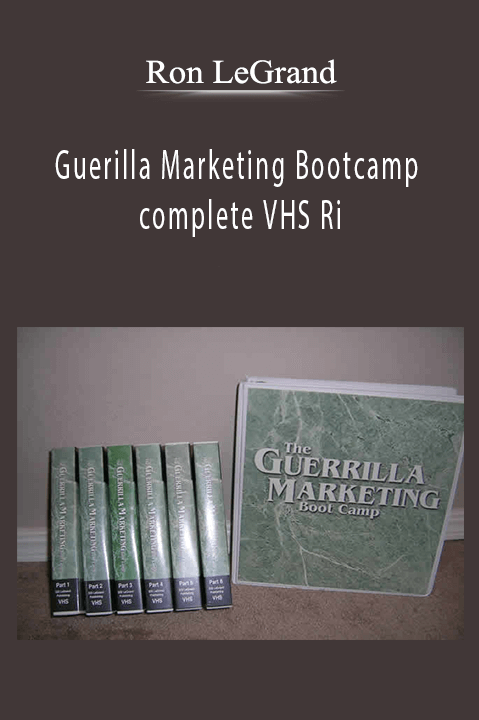 Ron LeGrand – Guerilla Marketing Bootcamp complete VHS Rip