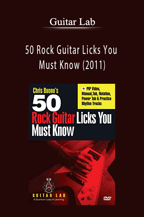 50 Rock Guitar Licks You Must Know (2011) – Guitar Lab