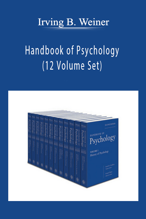 Handbook of Psychology (12 Volume Set) by Irving B. Weiner