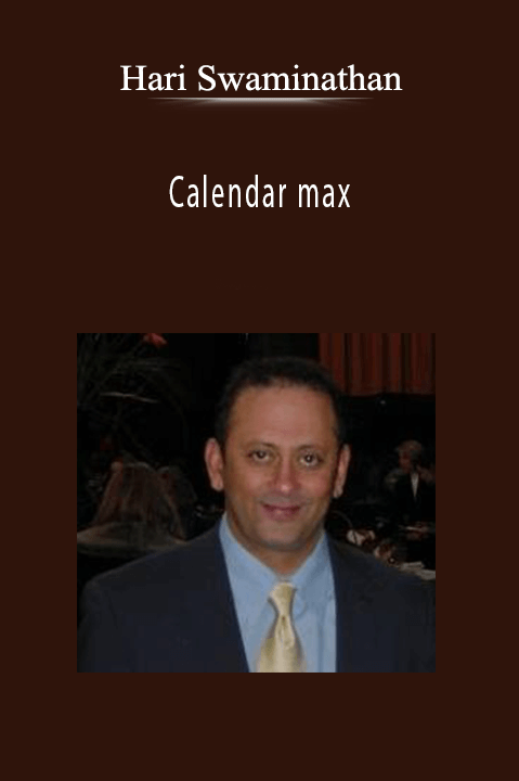 Calendar max – Hari Swaminathan