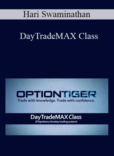 DayTradeMAX Class – Hari Swaminathan