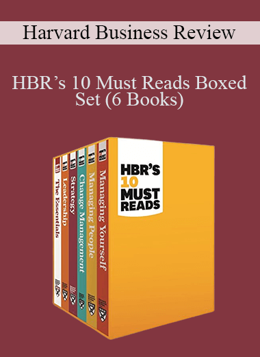 HBR’s 10 Must Reads Boxed Set (6 Books) – Harvard Business Review