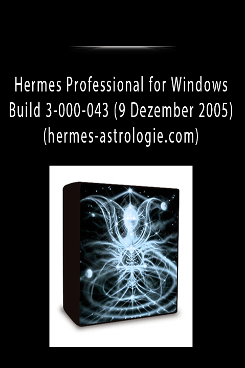 Hermes Professional for Windows Build 3–000–043 (9 Dezember 2005) (hermes–astrologie.com)