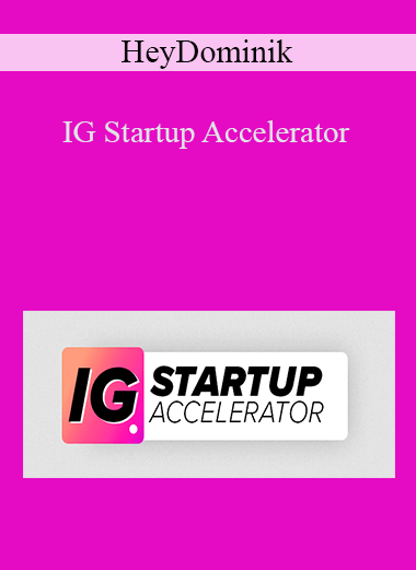 IG Startup Accelerator – HeyDominik