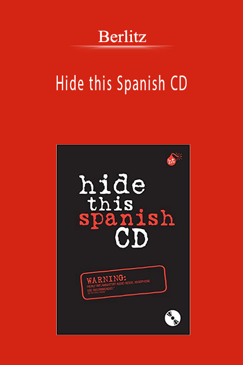 Berlitz - Hide this Spanish CD