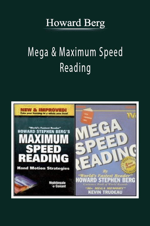 Mega & Maximum Speed Reading – Howard Berg