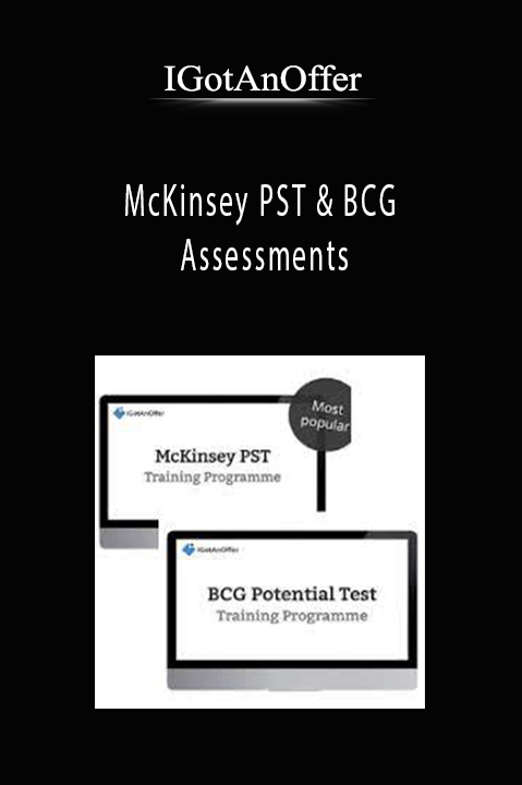 McKinsey PST & BCG Assessments – IGotAnOffer