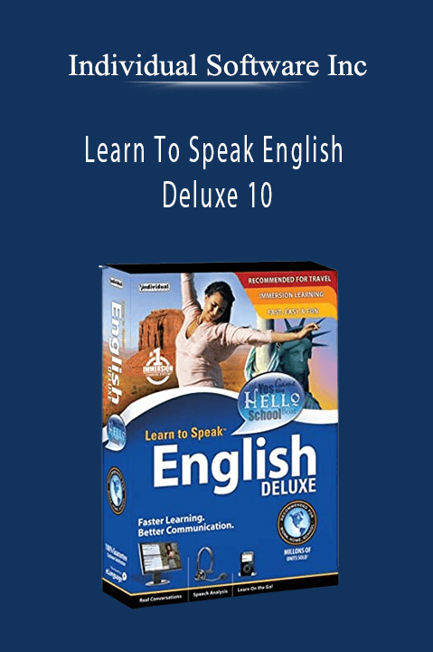 Learn To Speak English Deluxe 10 – Individual Software Inc