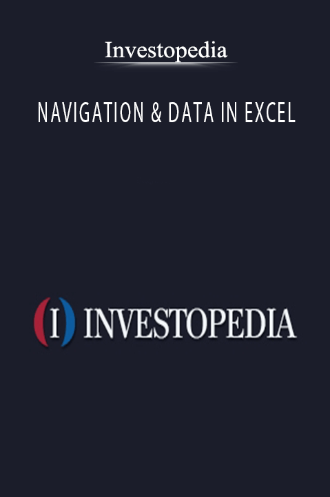 NAVIGATION & DATA IN EXCEL – Investopedia