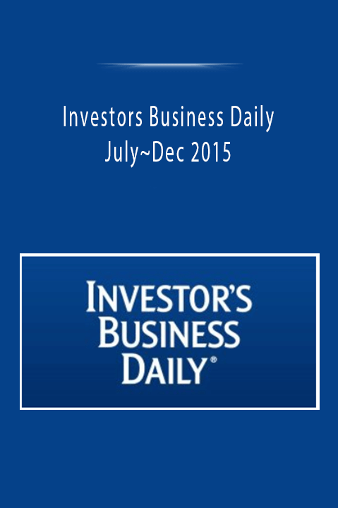 Investors Business Daily July~Dec 2015