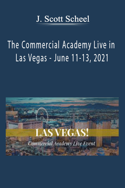 The Commercial Academy Live in Las Vegas – June 11–13