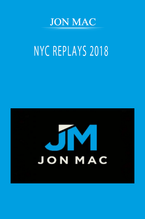 JON MAC - NYC REPLAYS 2018