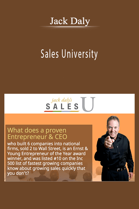 Sales University – Jack Daly