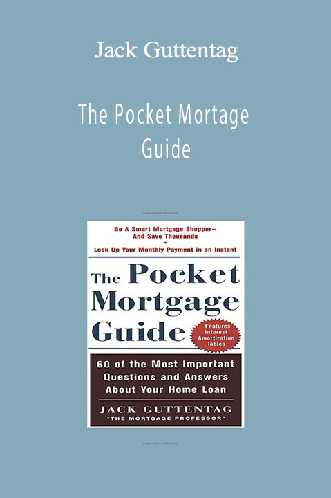 The Pocket Mortage Guide – Jack Guttentag