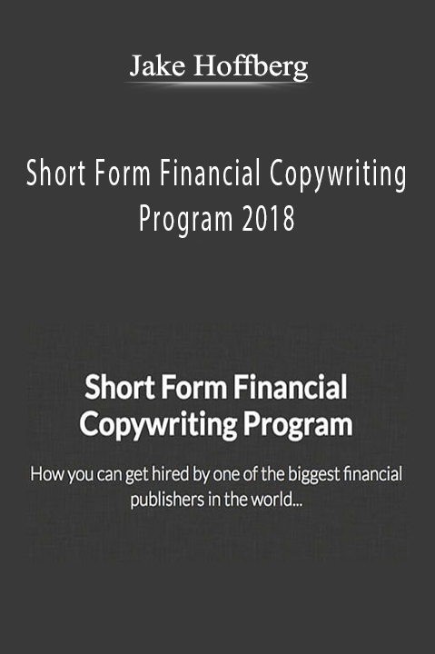 Short Form Financial Copywriting Program 2018 – Jake Hoffberg