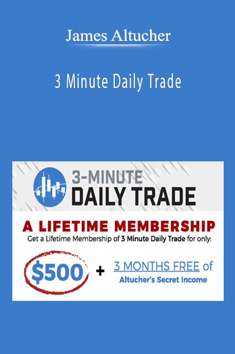 3 Minute Daily Trade – James Altucher