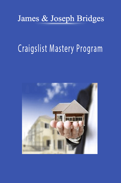 Craigslist Mastery Program – James & Joseph Bridges