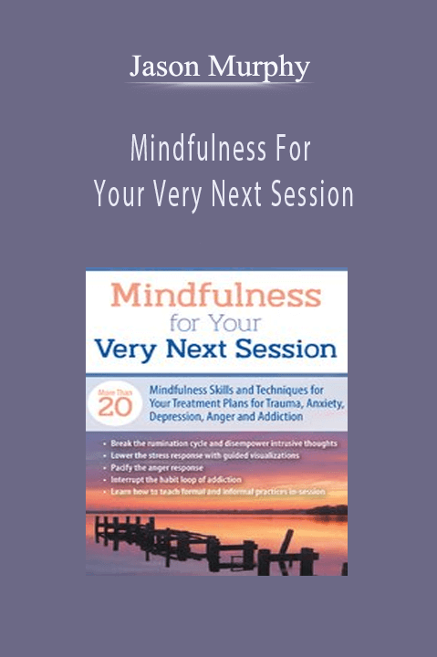 Mindfulness For Your Very Next Session: More Than 20 Mindfulness Skills and Techniques for Your Treatment Plans for Trauma