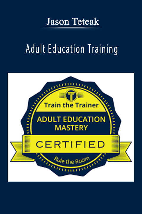 Adult Education Training – Jason Teteak