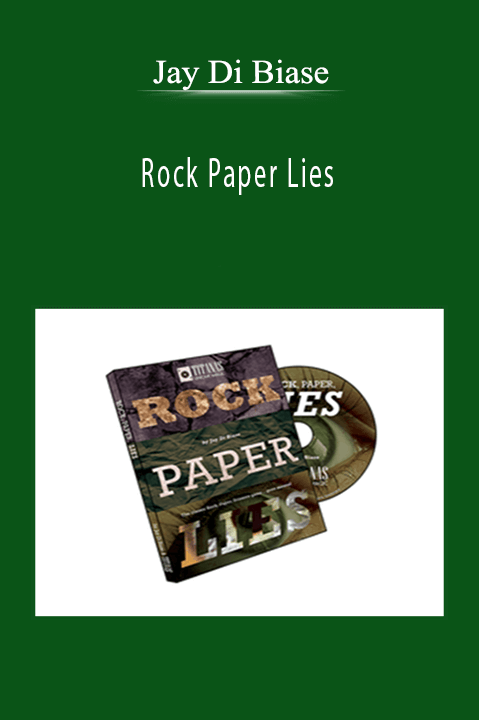 Jay Di Biase - Rock Paper Lies