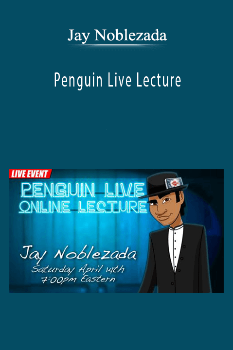 Jay Noblezada - Penguin Live Lecture