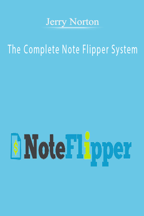 The Complete Note Flipper System – Jerry Norton