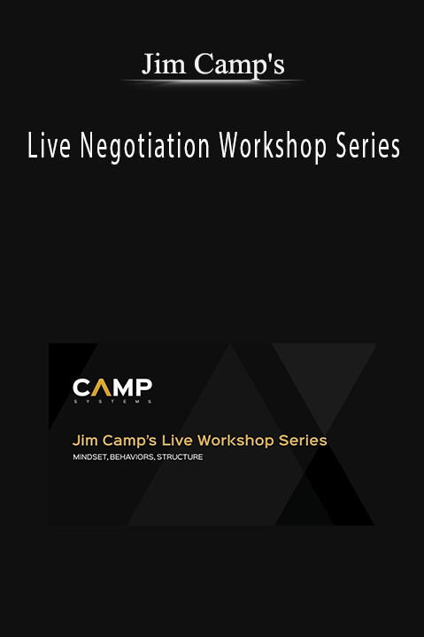 Live Negotiation Workshop Series – Jim Camp's