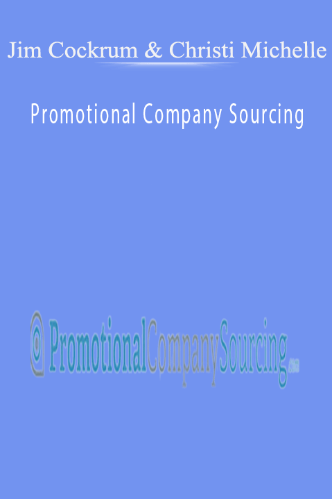 Promotional Company Sourcing – Jim Cockrum & Christi Michelle