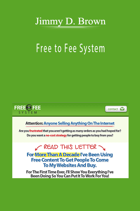 Free to Fee System – Jimmy D. Brown