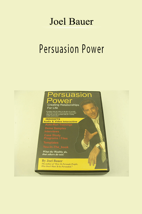 Persuasion Power – Joel Bauer