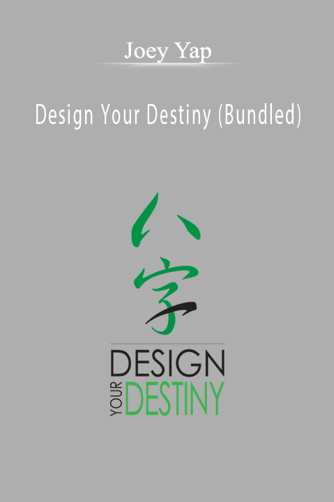 Design Your Destiny (Bundled) – Joey Yap